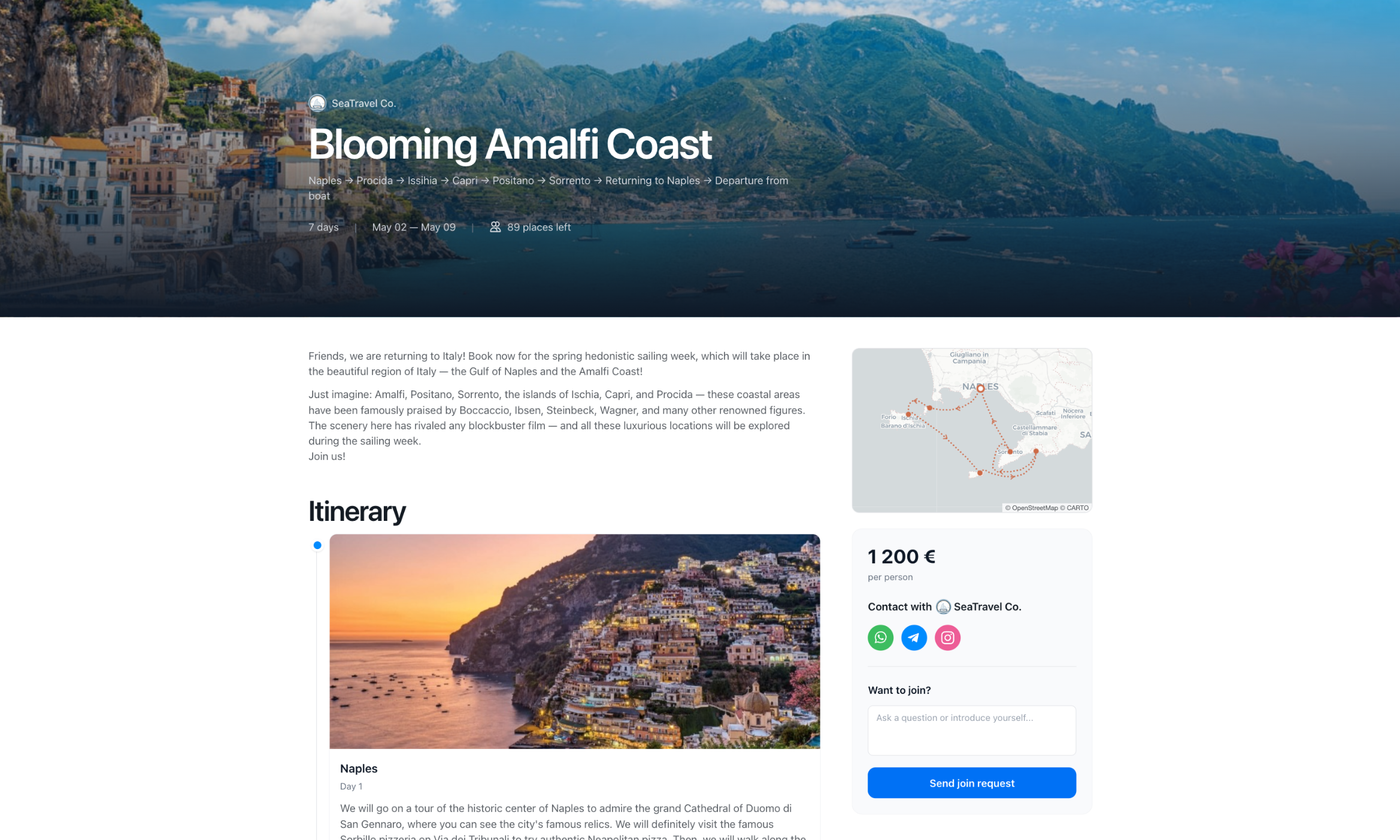 Publish adventures that bring you bookings